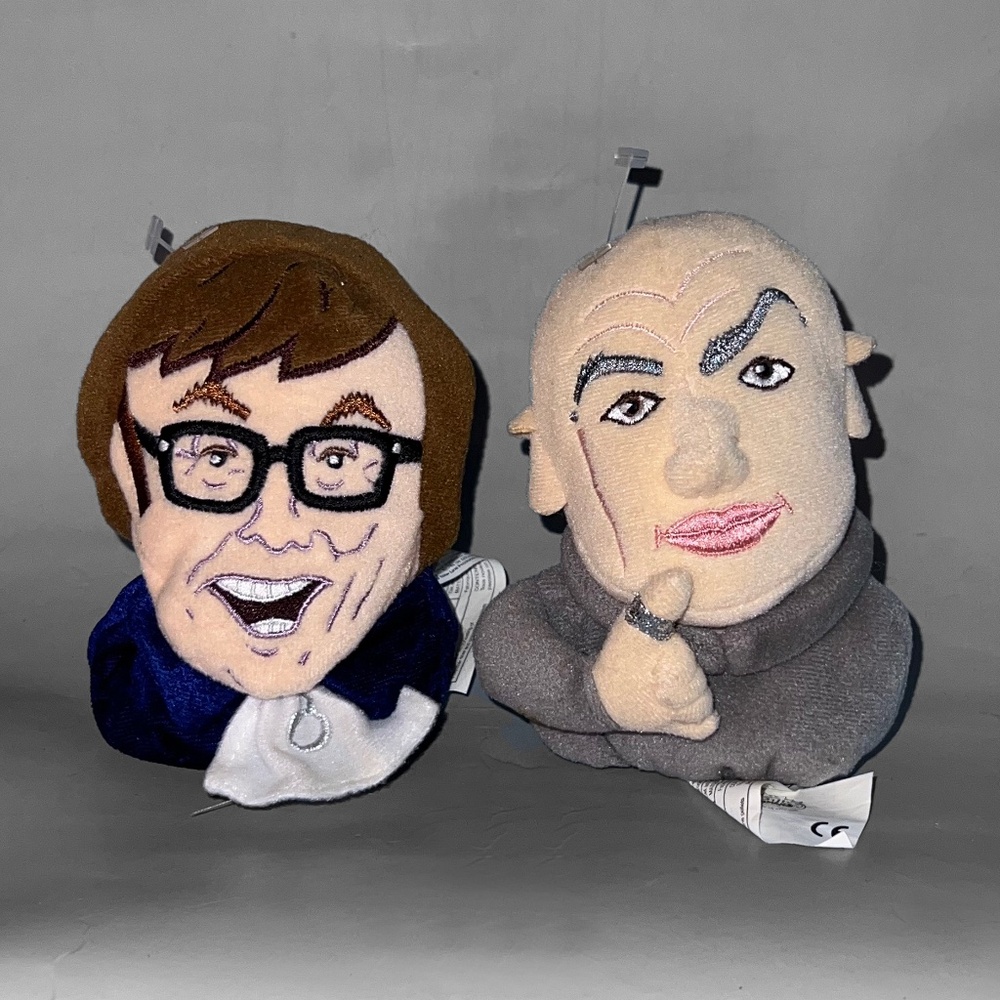 Austin Powers / Dr. Evil Mini Plushes